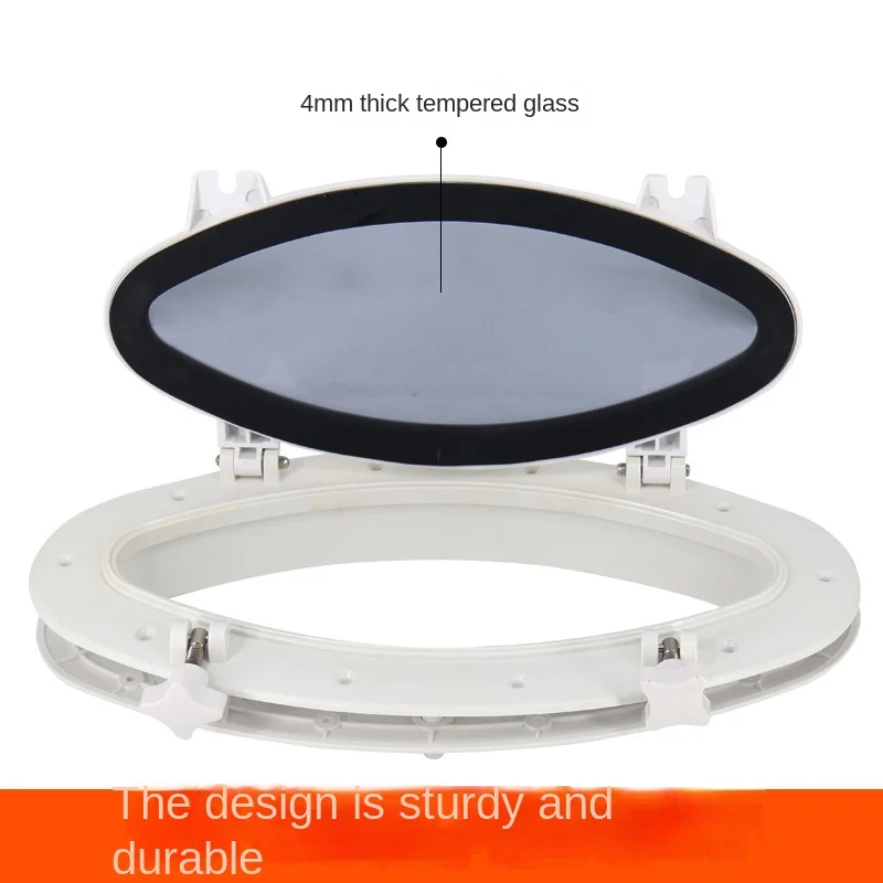 مصنع جديد بالجملة قارب يخت الألومنيوم الزجاج المقسى كوة ديكور كوة مقاومة للماء نافذة RV البحرية #3