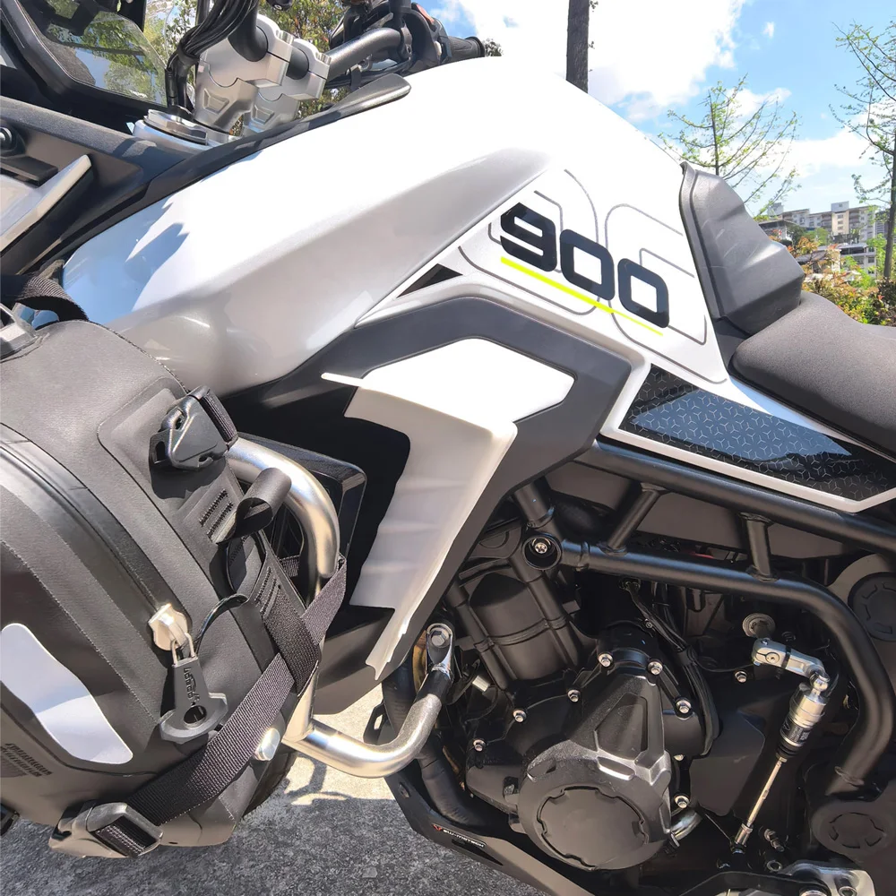 

For Tiger 900 / 900GT / 900 Rally Pro 2024-2025 2026 Motorcycle Radiator Air Deflector Side Frame Heat Shield Air Deflector Trim