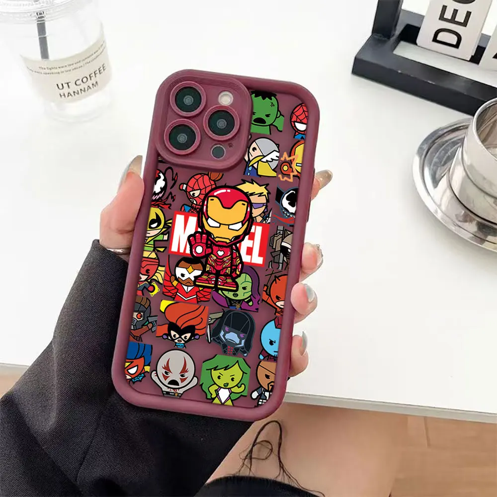 Marvel Iron Spider Man Venom Phone Case For REALME C21Y C30 C33 C35 C53 C55 C63 C65 C67 5 7I 8 11 12 GTMASTER GT3 GT6 50 Case