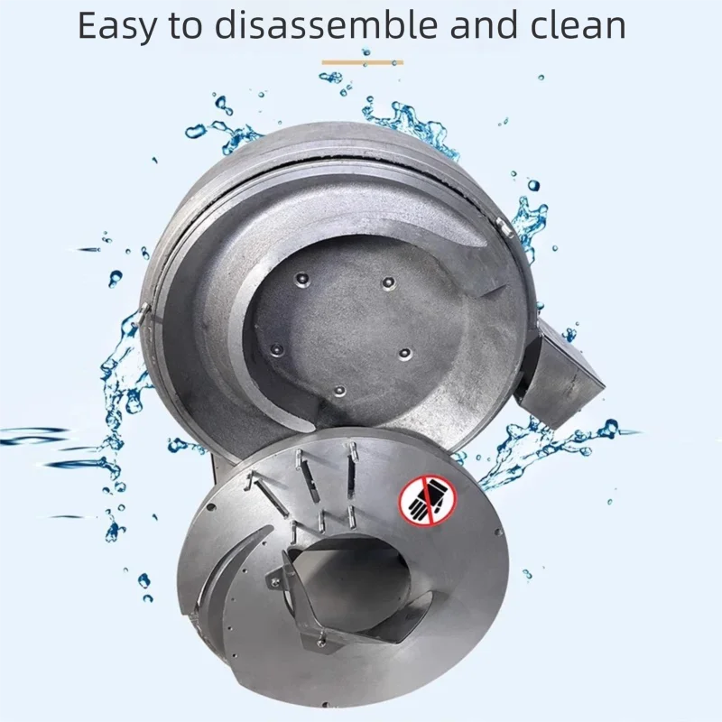 Grande macchina per la lavorazione di verdure Affettatrice verticale per strisce di frutta/verdura per banane/latte - Utensile per affettare la cucina