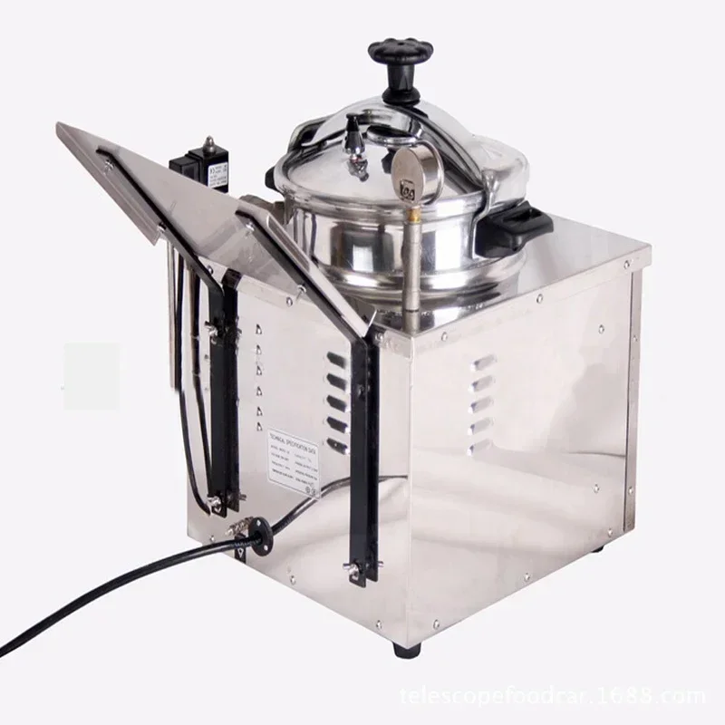 MDXZ-16 16L Food Oven Fryer Stainless Steel Pressure Electric Fryer Commercial Food French Fries Fried Chicken