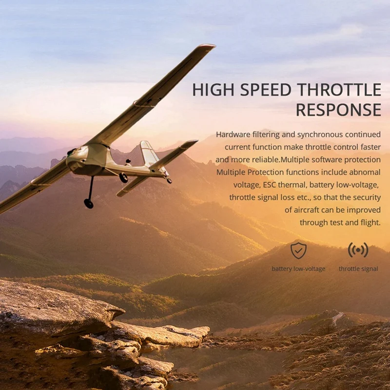 ELECT-AT 75A ESC Electronic Speed Controller 2-6S Lipo BEC Brushless ESC For RC FPV Drone