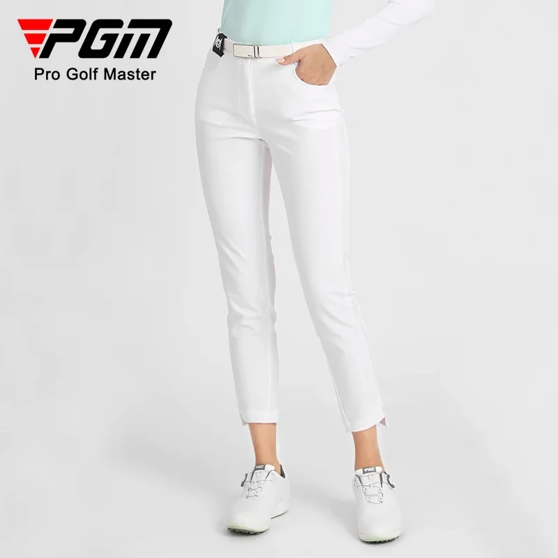 PGM Golf Women Pants High Elastic Soft Trousers for Ladies Spring Summer Outdoor Sports Clothing KUZ143