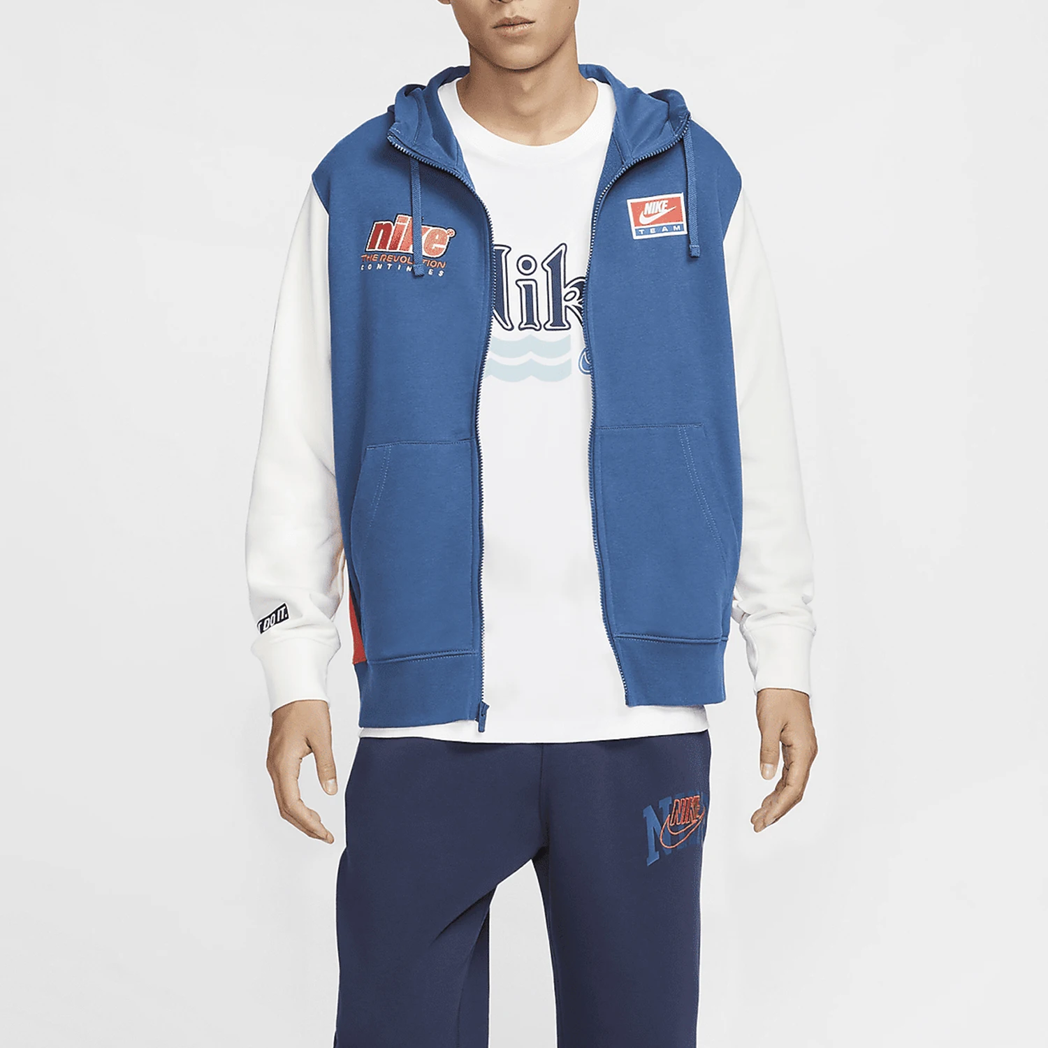 

Nike genuine Club Men's Full-Zip Hoodie Jacket HQ4950-476