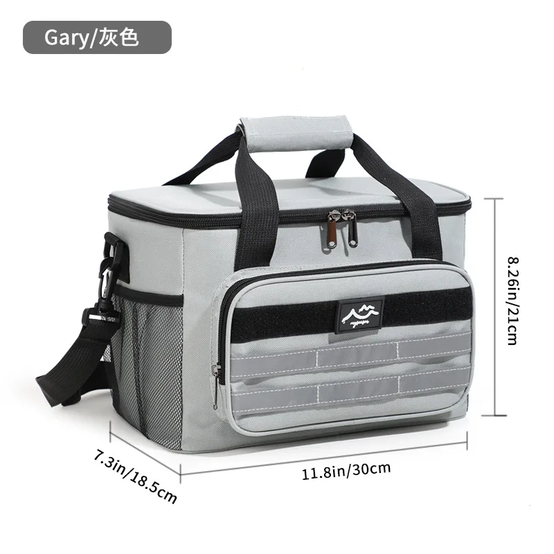Large capacity incubator Thickened aluminum foil picnic bag Fresh-keeping large ice bag Outdoor insulation bag