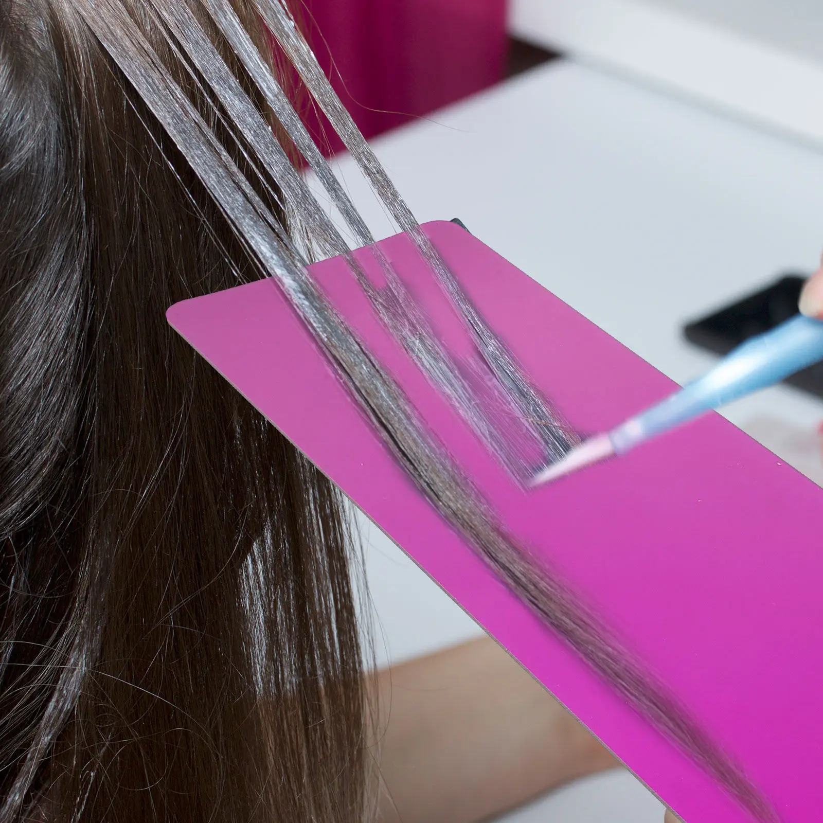 

Coloring Board Acrylic Hair Dye Tool For Home Salon Use Highlighting Sectioning Boards Plastic Hair Color Plate Styling