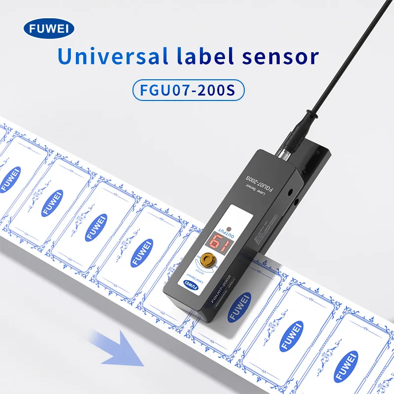

FGU07-200S_High quality labeling machine detects transparent labels, hot gold and silver capacitive eye sensor, label sensor