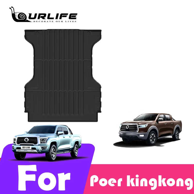 For GMW Haval Poer Kingkong 2024 2025 Accessories Car Boot Mat Rear Trunk Liner Cargo Tray Protector Accessories Mats