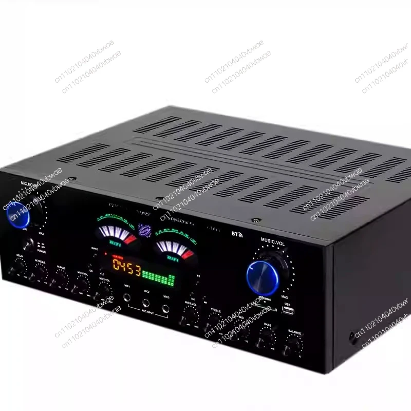 5-Channel Amplifier Home High-Power Professional Karaoke Audiophile Heavy Bass HDMI Digital Coaxial 7.1 Bluetooth