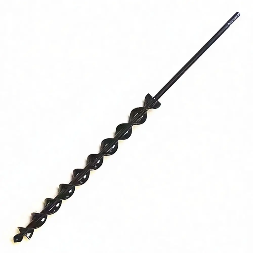 Gardening Auger Drill Bit Hand Electric Drill Accessory Planting Soil Hole Digger Spiral Tool For Flower Bed Cultivation