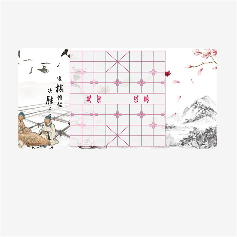 

Коврик для мыши, шахматная доска, настольный коврик, китайский игровой коврик XiangQI, вечерние нескользящий коврик для игральных карт, праздничные аксессуары для развлечений