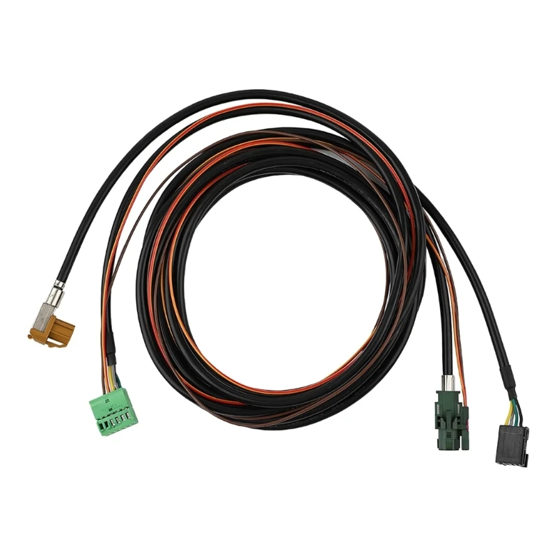 Upgrades Music  Cable Support Multiple Devices Wiring Solution for Enhances In Car Experience Suitable for Golf 5