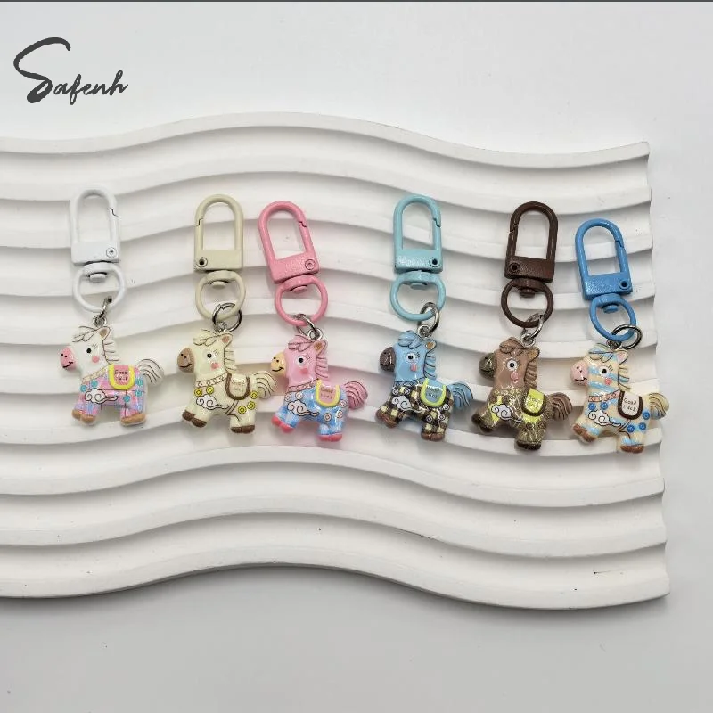 1-6-шт-мультяшный-брелок-пони-«Счастливые-облака»-милый-брелок-из-смолы-«Год-Лошади»-подвеска-для-сумки-украшение-подарки-на-Новый-год-для-друзей