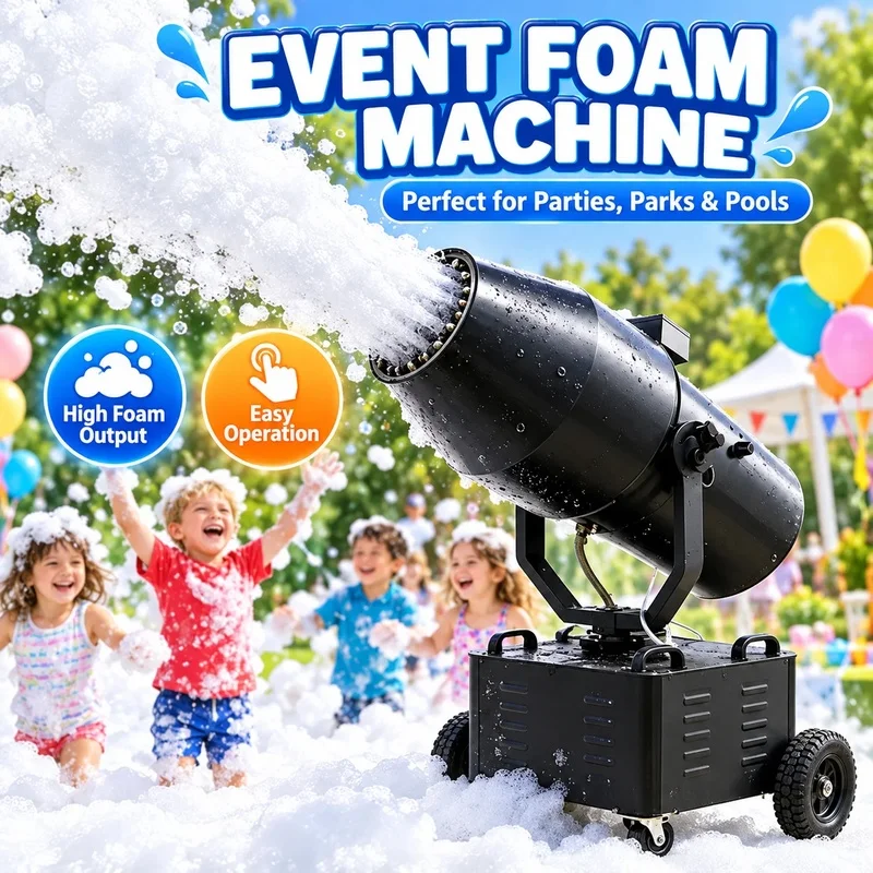 High Pressure Long Range Electric Sprayer Machine Portable Garden Foam Cannon Machine Sprayer Outdoor  Party Amusement Park