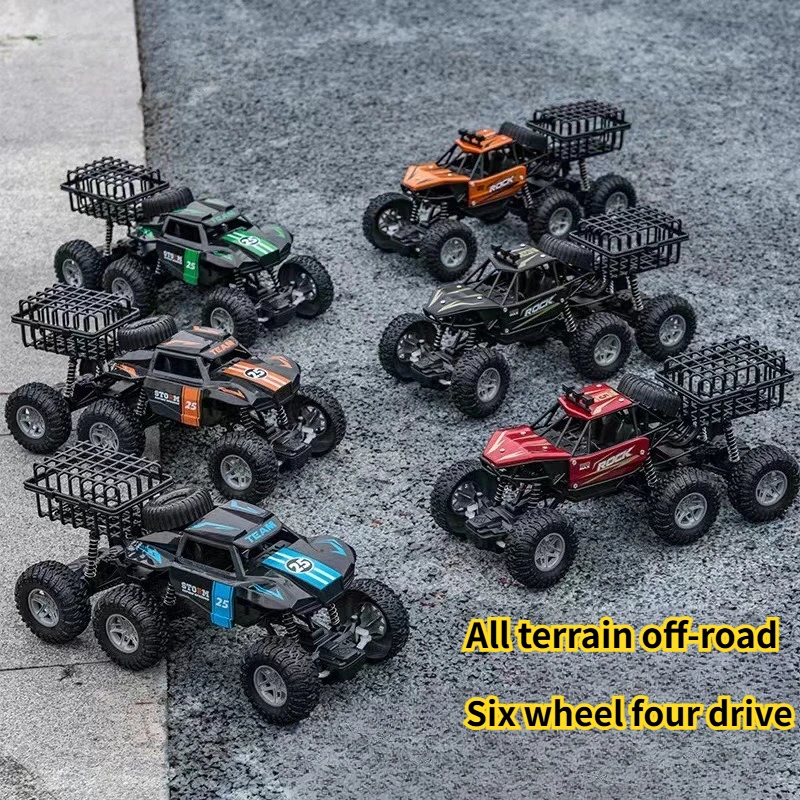 4WD RCカー 2.4G ラジコンカー バギー オフロードトラック 男の子のおもちゃ 子供向け 荷物運搬 オフロード車両おもちゃ