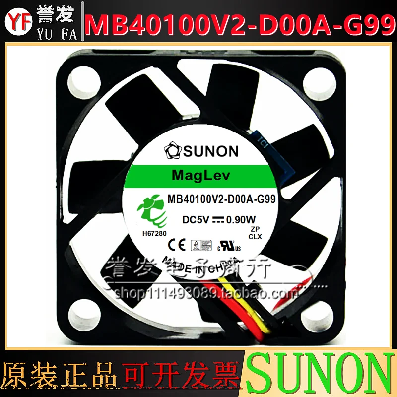 NIEUWE ORIGINELE MB40100V2-D00A-G99 5 V 4010 40x40x10mm KOELVENTILATOR RADIATOR