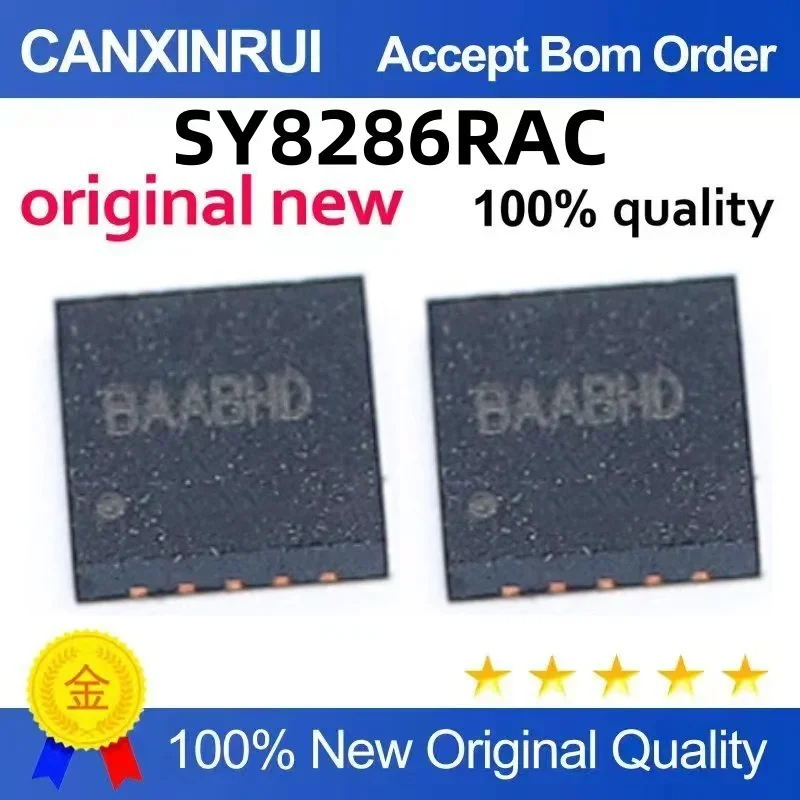 (5-100 pieces)Brand new original SY8286RAC BAA6UA BAA * BAA5 * BAA7 * QFN 5v in stock