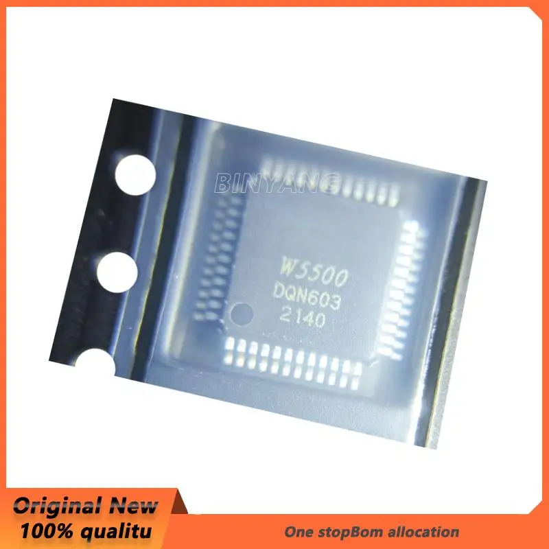 10pcs/lots W5500 LQFP-48