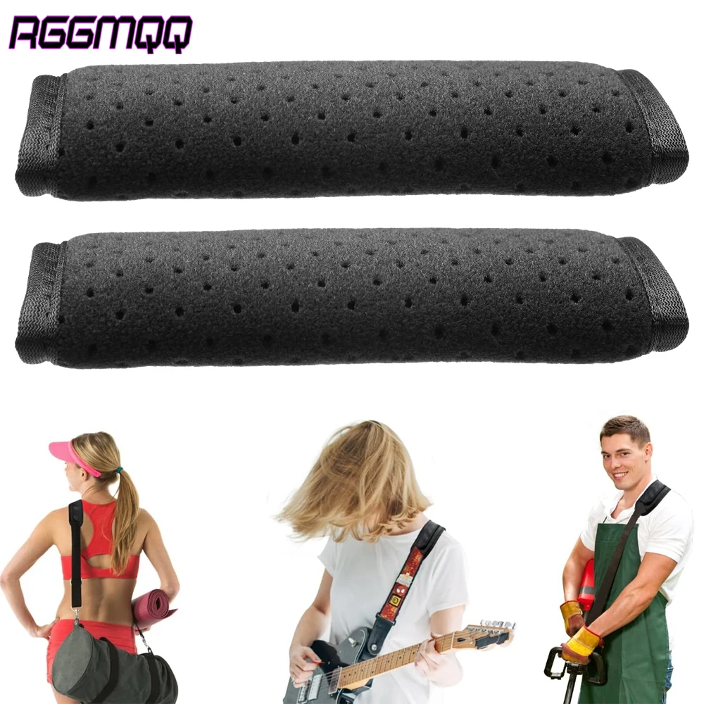 2Pcs Universal Shoulder Strap Cushion -Wear-Resistant Non-Slip Pad for Backpack,Laptop Bag,Guitar Strap,Crossbody Bag,Camera Bag