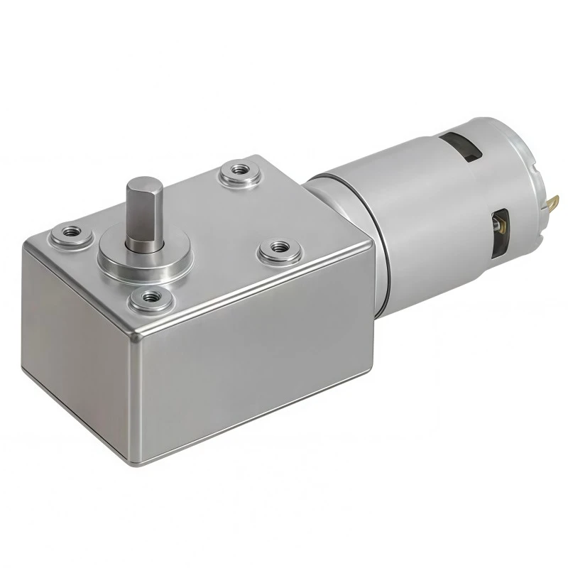 5882-775 Worm Gear DC Speed Reducer Motor, 12V/24V reversible and adjustable-speed motor