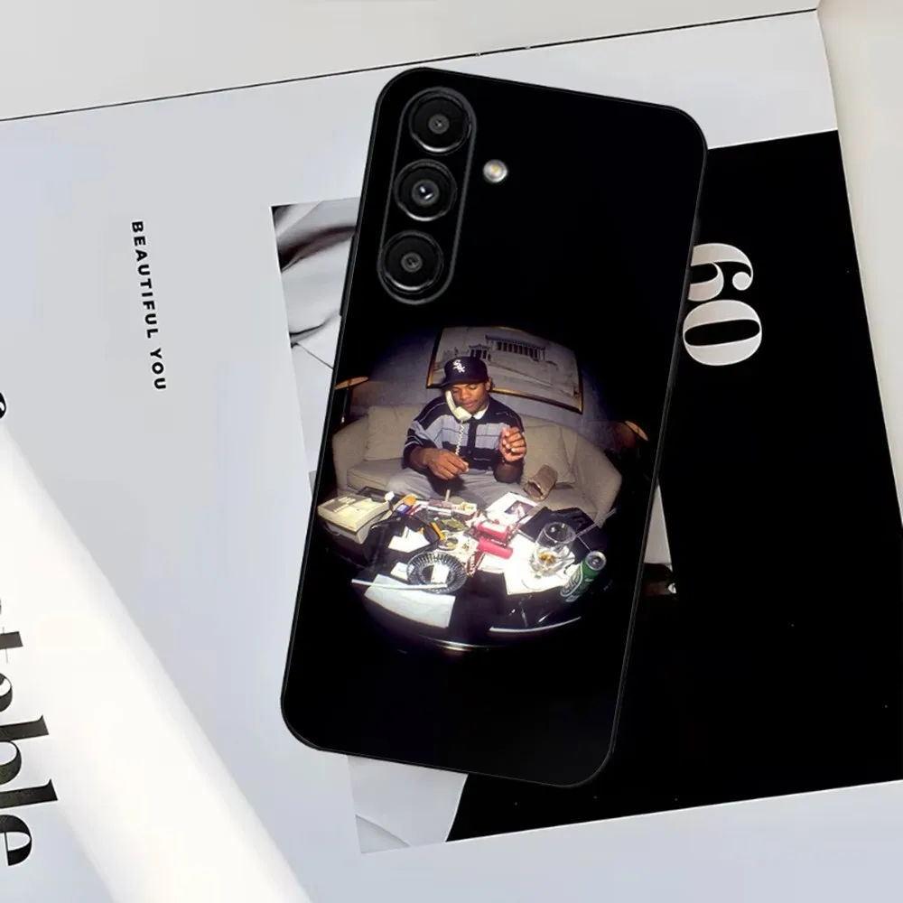 E-Eazy E Rapper  Phone Case For Samsung S25,S24,S23,S22,S21,S20,S10,Ultra,Plus,Lite,FE,Soft Silicone Black Cover