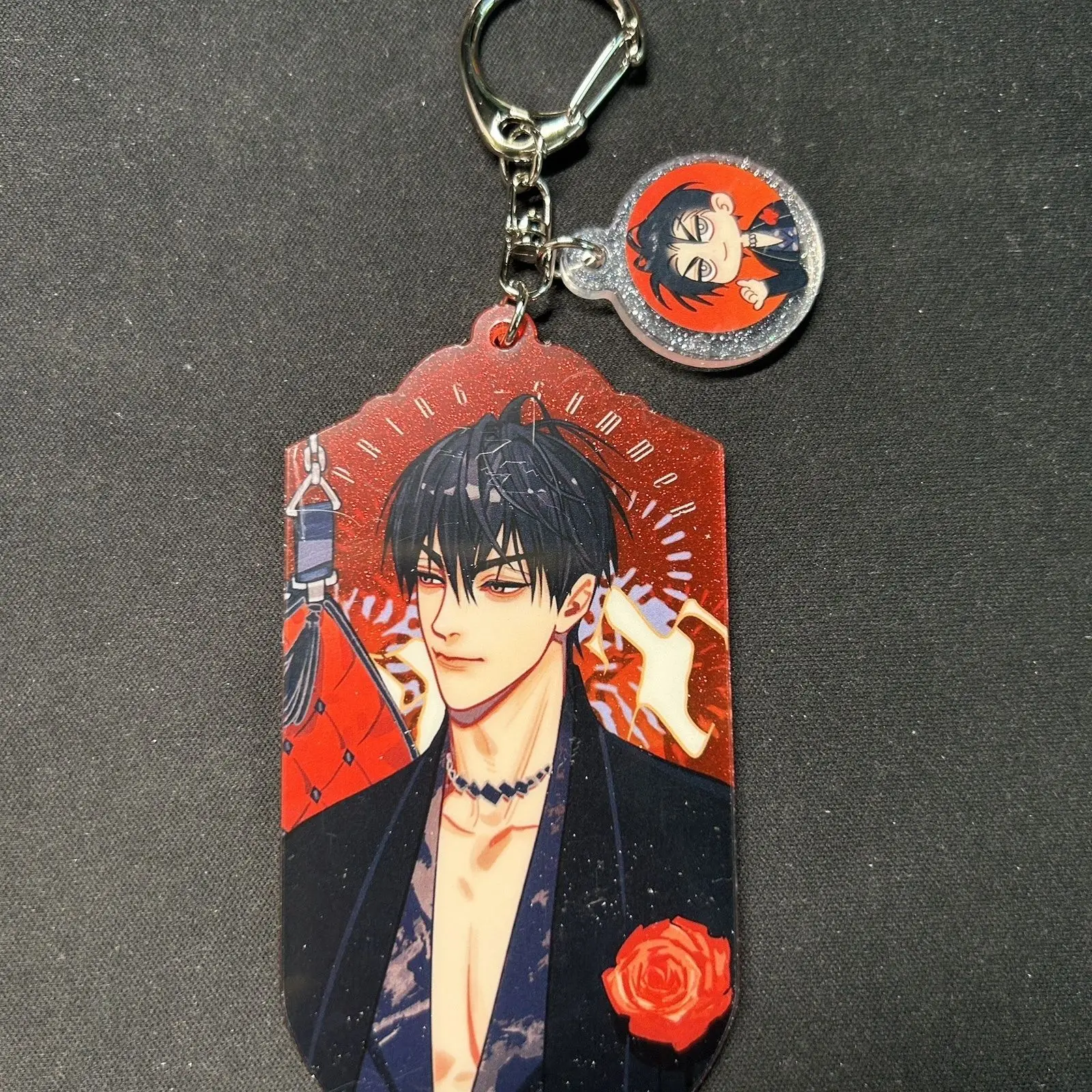 19Dagen Show Serie Anime Sleutelhanger Vrouw Acryl Jian Yi Zhan Tassen Sleutelhanger Vriend Kinderen Geschenken Collectie Ornament Cos
