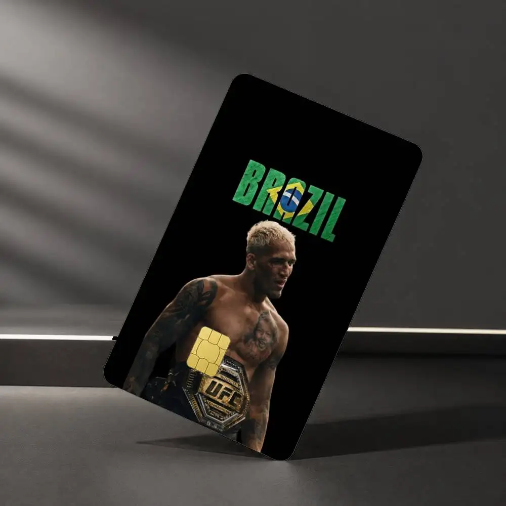 U-Ufc Charles Oliveira Sticker Film Tape Skin for Credit Card Debit Card Waterproof Stickers - view 2