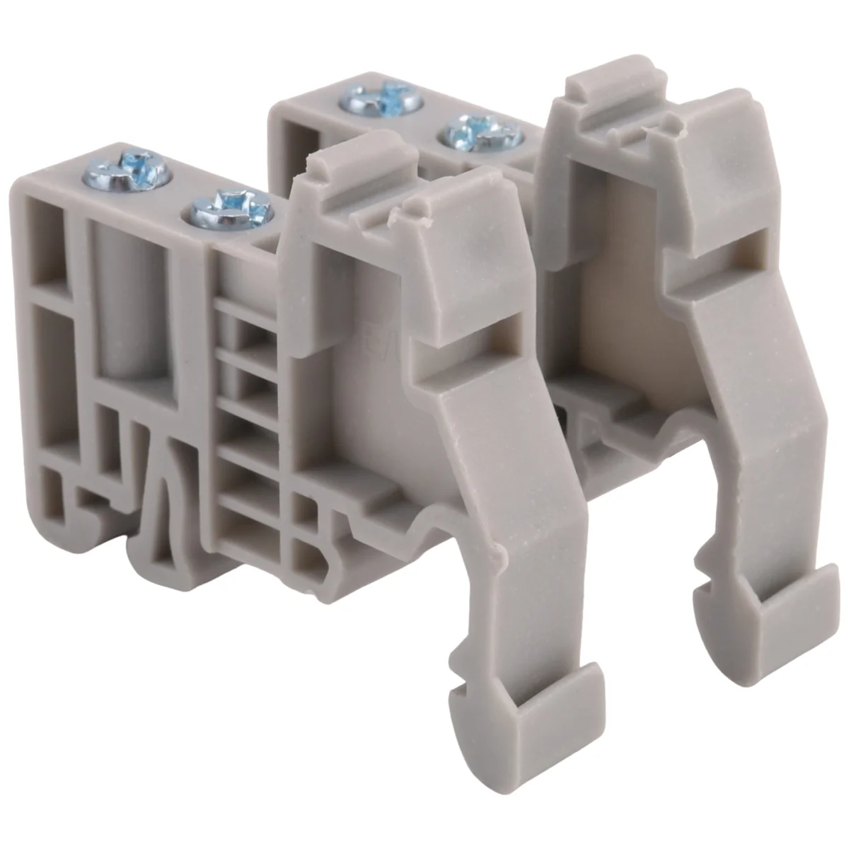 DIN Rail Terminal Blocks Kit, with Universal Compact Connectors, Connection Bar, Marker Strip, Screws, 28-12 AWG