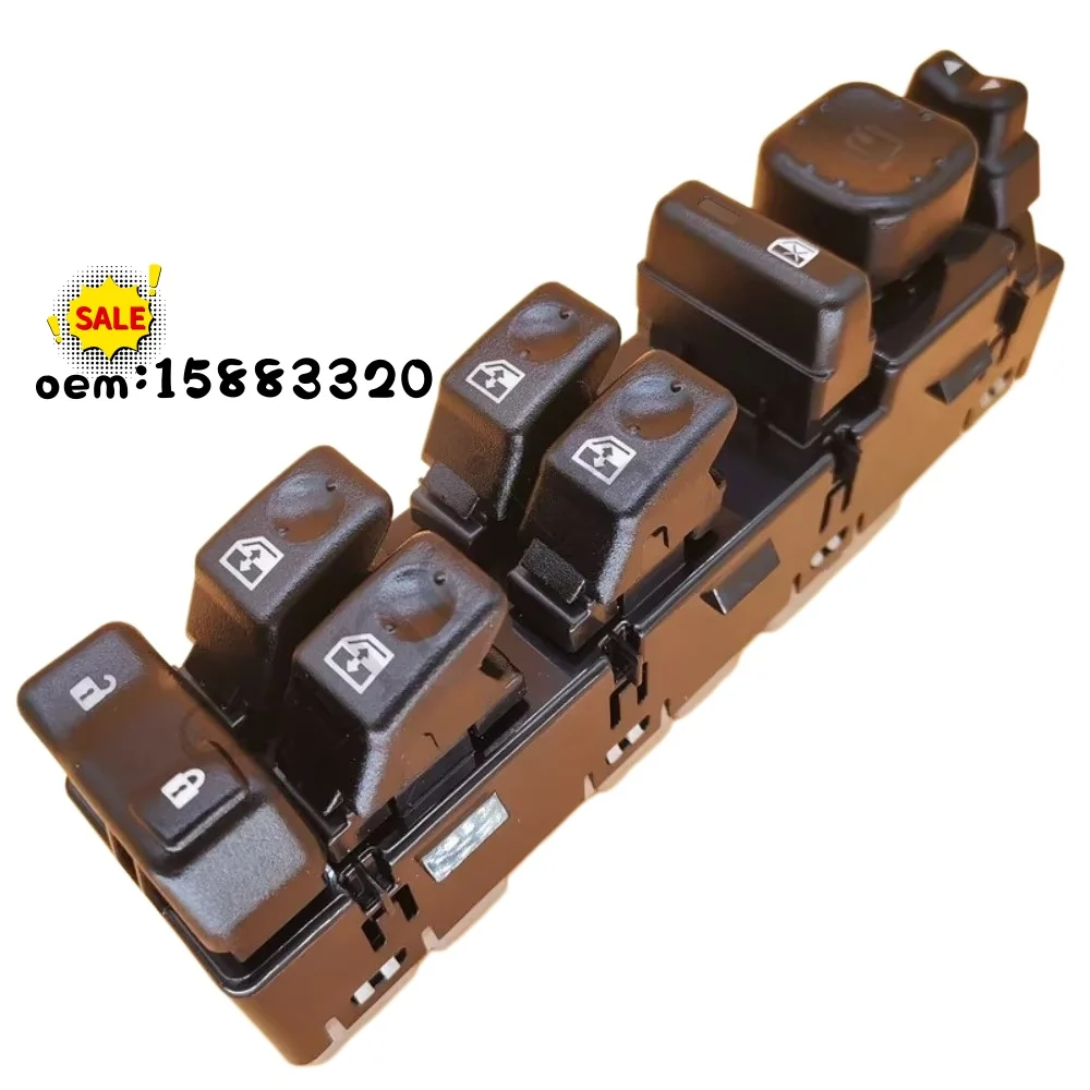 

Front Driver Side Door Lock And Power Window Switch for Cadillac Escalade for Chevrolet Silverado GMC 2003-2007 15883320
