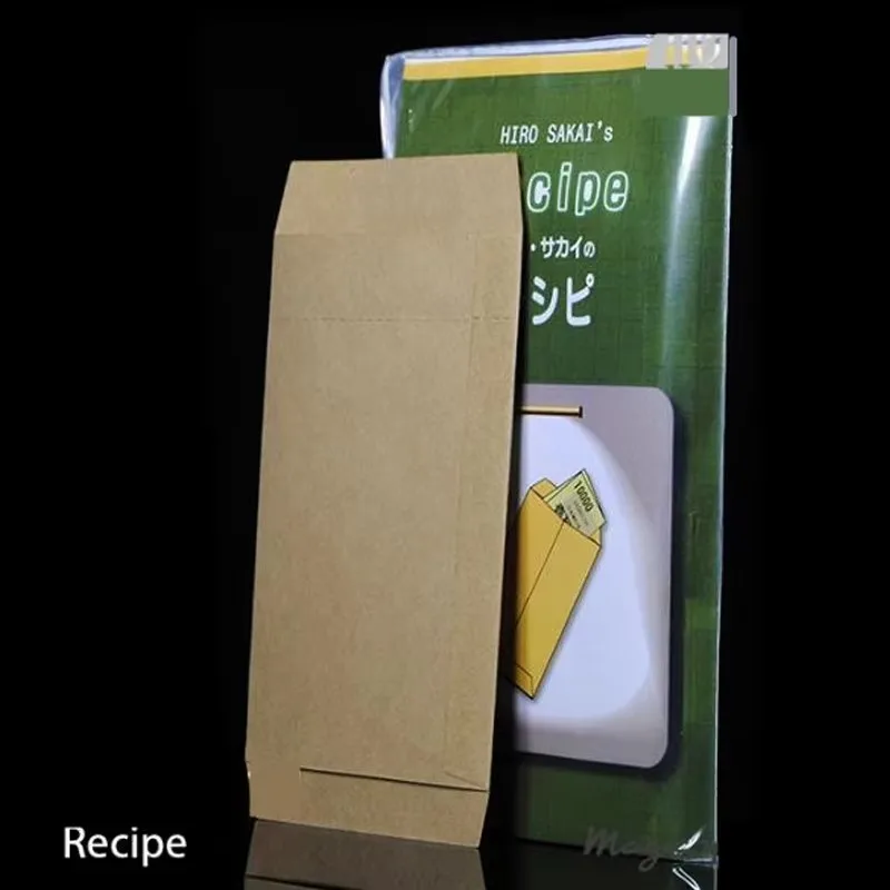 

Recipe By Hiro Sakai Magic Trick Paper Change Into Bill Envelope Magic Props Selling Magia Magie Product Gimmick