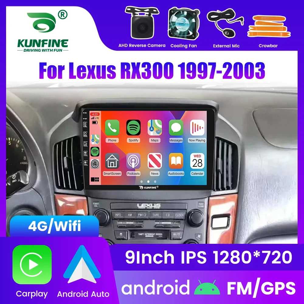 

Android Car Radio For Lexus RX300 1997-2003 Car Stereo 2Din Octa Core GPS Navigation Player IPS Screen Carplay Android Auto