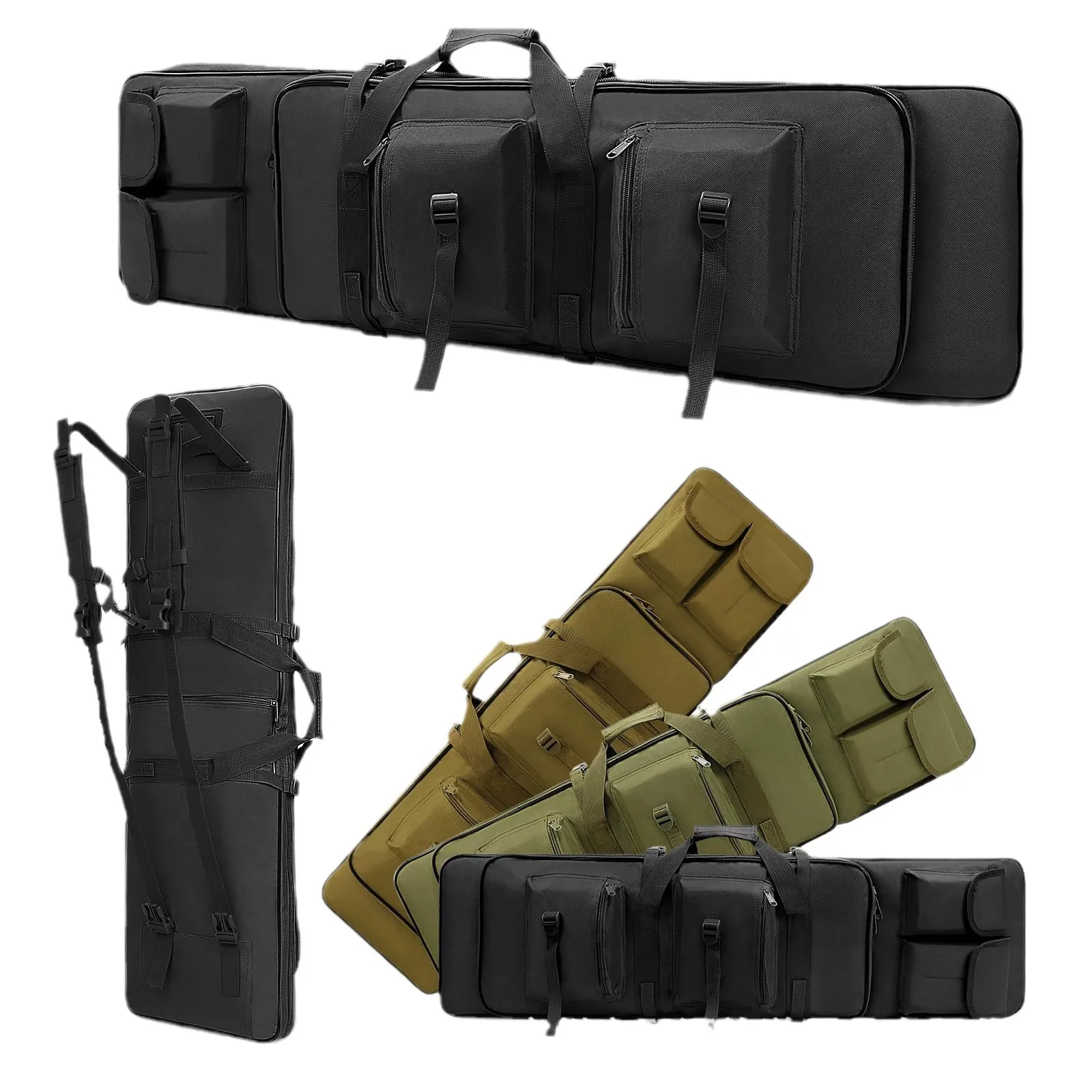 

Tactical Gun Backpack for Shotgun Outdoor Paintball Rifle Tote Bag Protective Case in Multiple Sizes 81cm 94cm 115cm