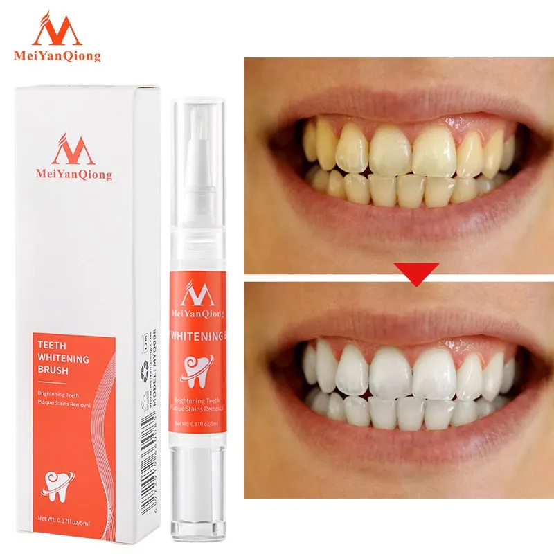 Teeth Whitening Pen White Teeth Cleaning Serum Oral Hygiene Essence Remove Plaque Stains Dental Bleaching Cleaning Teeth 5ml