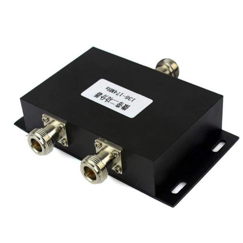 

【Superdeals】2 Way VHF 136-174Mhz Antenna Power Divider Splitter For Radio Repeater Power