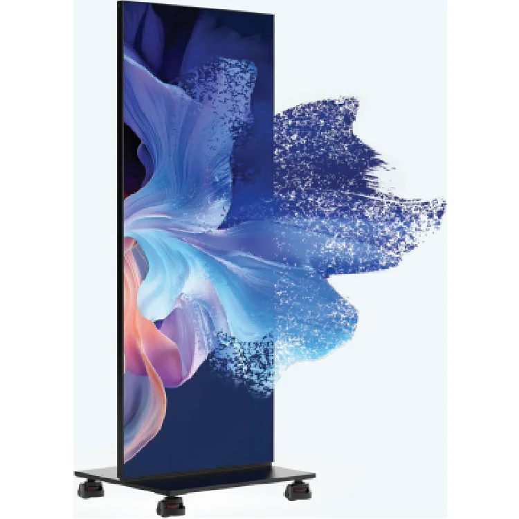 USB LED نافذة لافتات فيديو جدار مجلس داخلي لافتات رقمية قابلة للطي LED ملصق عرض الشاشة واي فاي 4G