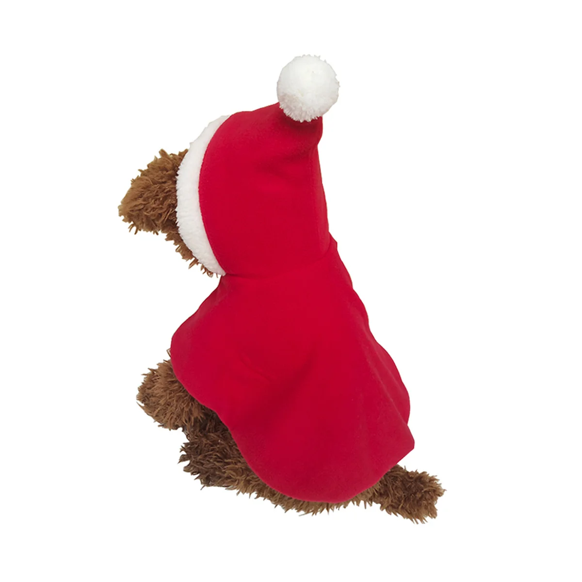 

Pet Christmas Cape Hat Red Size L Christmas Dog Costume Cosplay Pet Clothes Holiday Party Outfit Party Dog Cloth