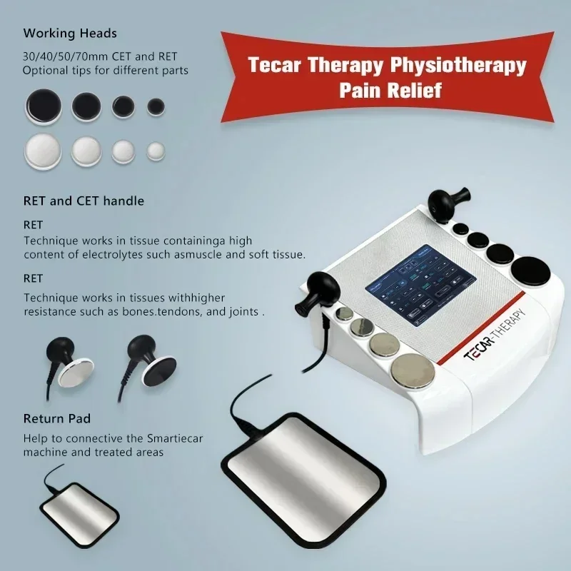 Tecar-Therapie Diathermie-Maschine cet ret rf indiba für Sport rehab ilitator Sport therapeut Tecar-Therapie-Maschine für Körper