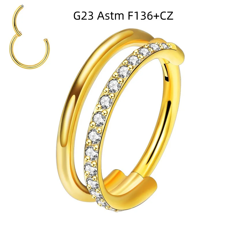 10-pezzi-anello-a-doppia-fila-con-zirconi-in-titanio-g23-e-acciaio-astm-f136-per-piercing-al-naso-all’orecchio-conchiglia-trago-elica-cartilagine-gioielli-per-piercing