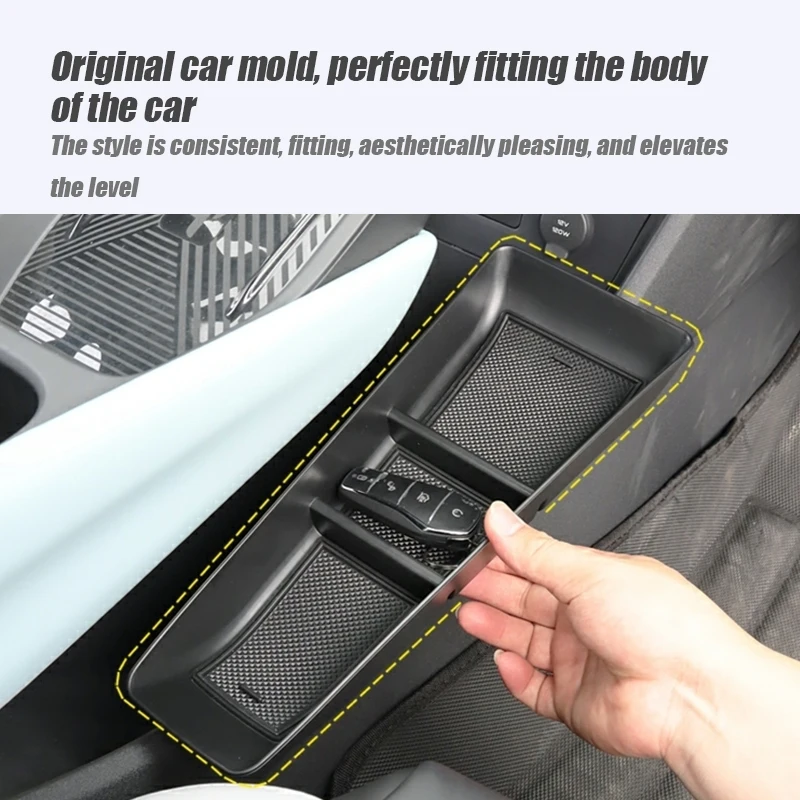 For BYD Seagull Dolphin Mini 2023 2024 Storage box under central control Layered storage box Storage box under armrest box