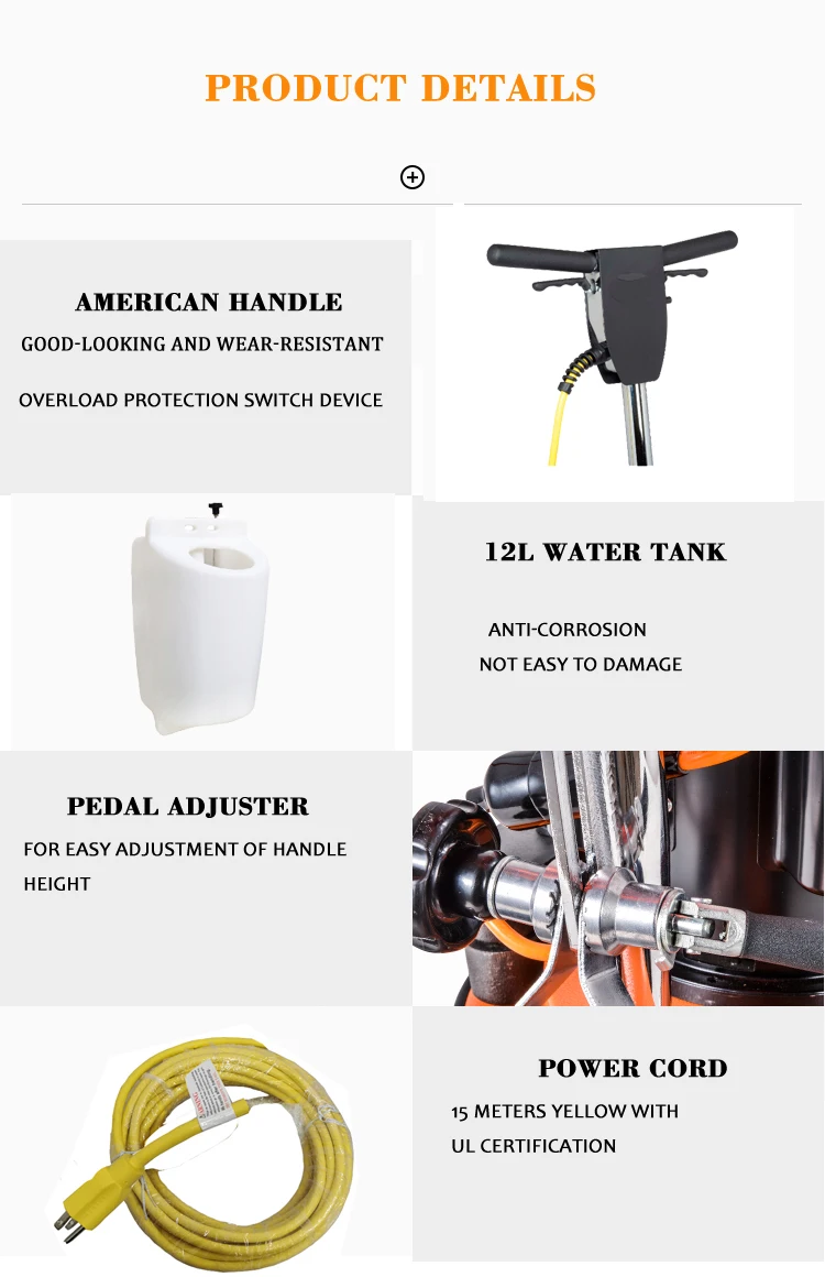 STLF Wholesale 110V/60hz 17 Inch Floor Polishing Machine Floor  Scrubber Machine Cleaning Carpet  Cleaning Machine with ETL