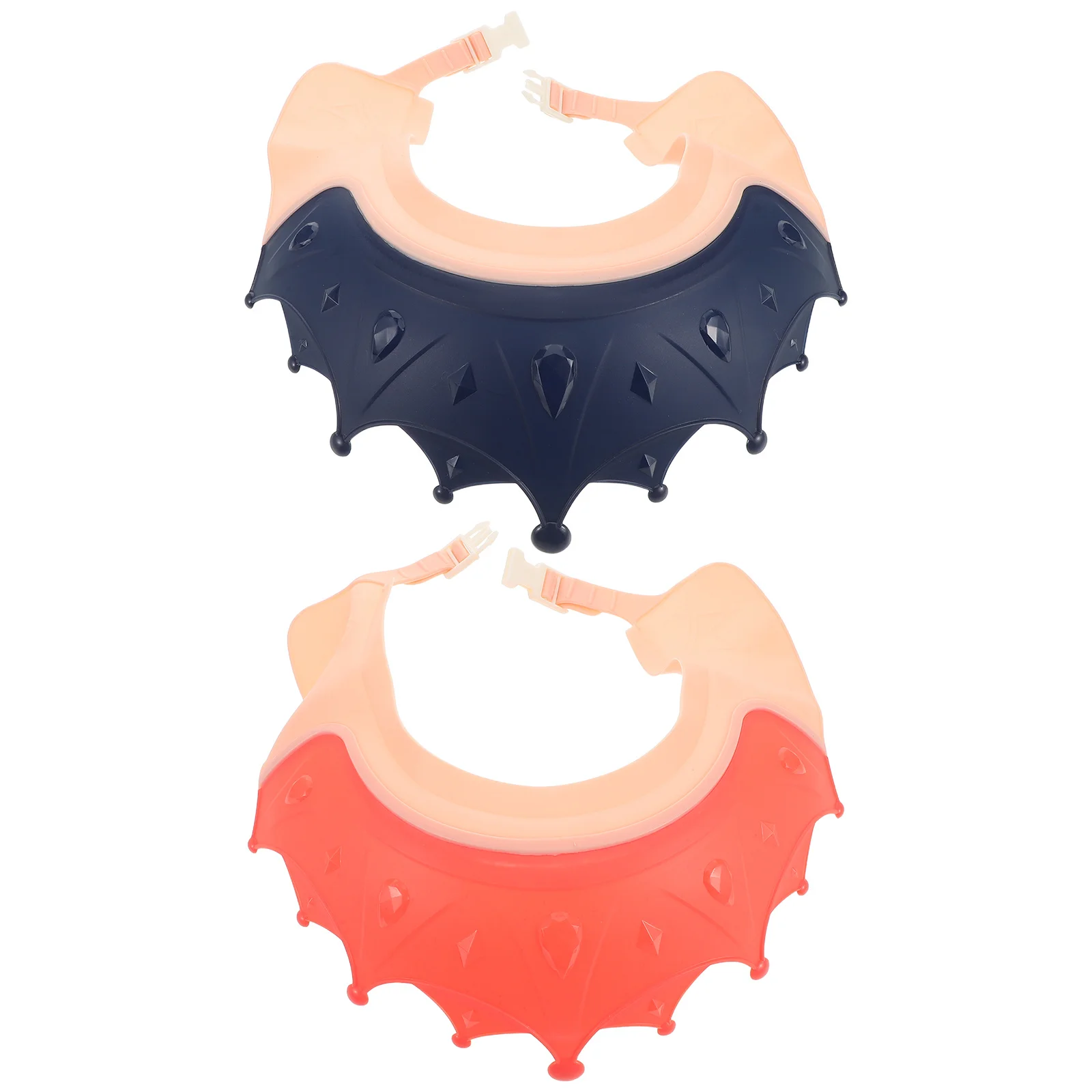 

2Pcs Adjustable Baby Bath Hat Shield Hair Washing Visor Protect Eyes Ears Toddler Shower Cap Bath Accessories for Kids