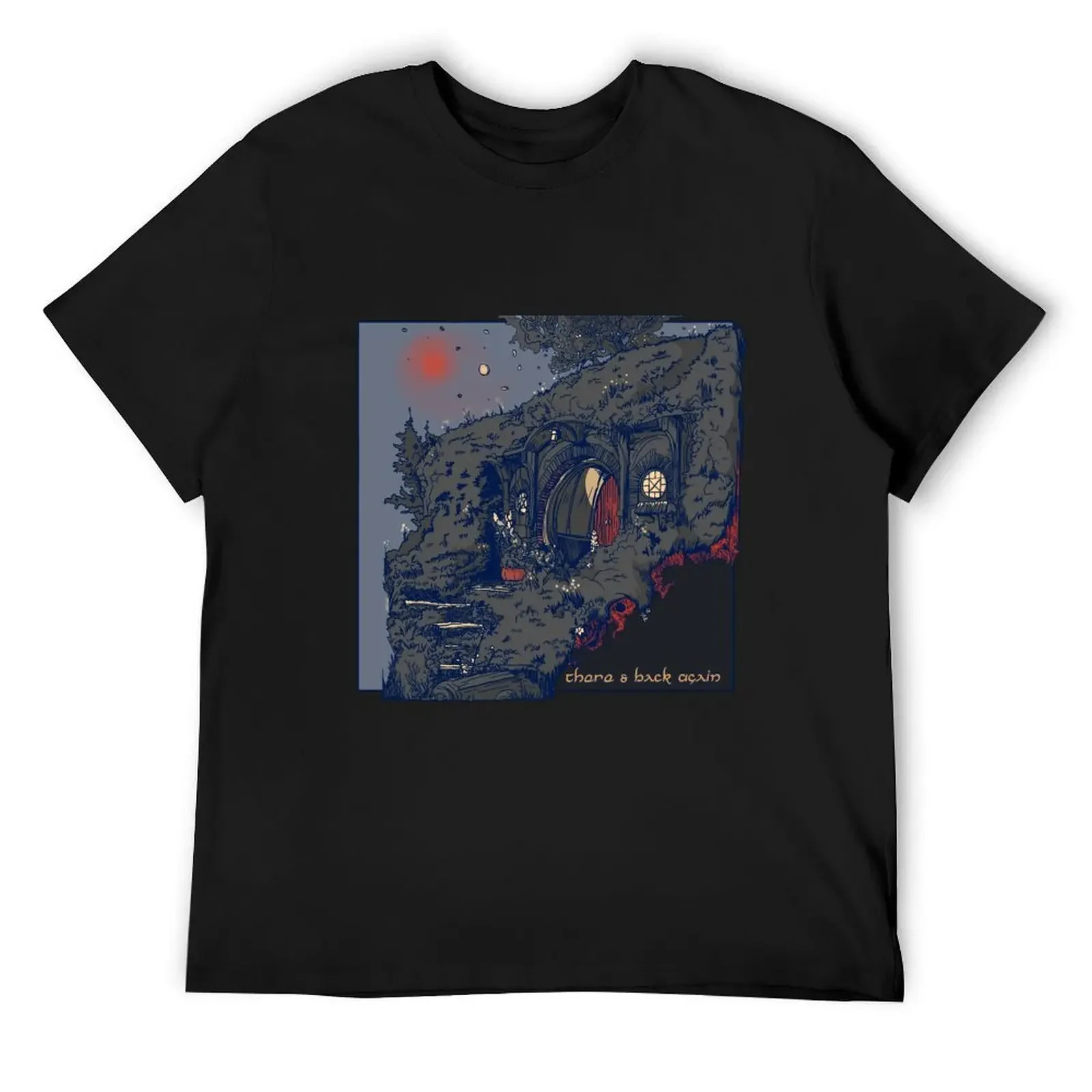 

There and Back Again T-Shirt heavyweights shirts graphic customs design your own T-shirt men