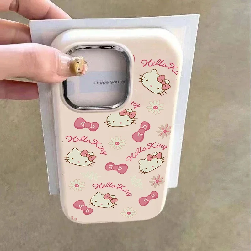 Милый чехол для телефона «Hello Kitty» OPPO Reno 13F 12F 11F 5G 7 4G 5 6 Lite 8 A78 A98 A58 A38 A18 A17 A16 A15 A57 A77 A9 2020 Фото №6