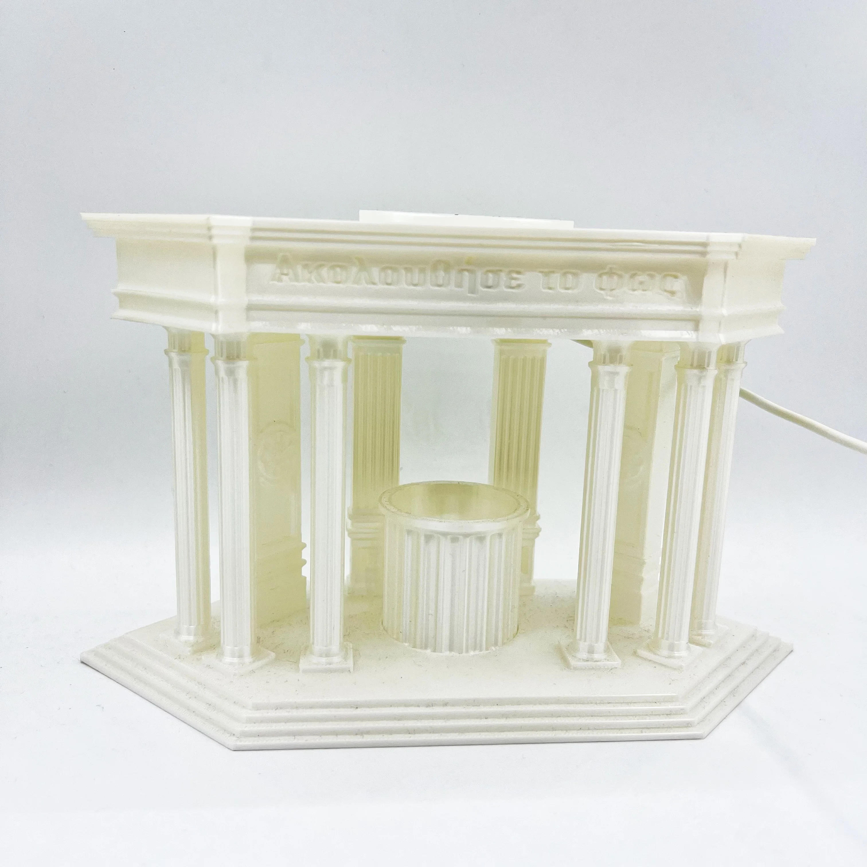 Temple of Light Nightlight Decoration Novelty Desk Lamp Creative Exquisite Gift Atlantis Landscape Lamp