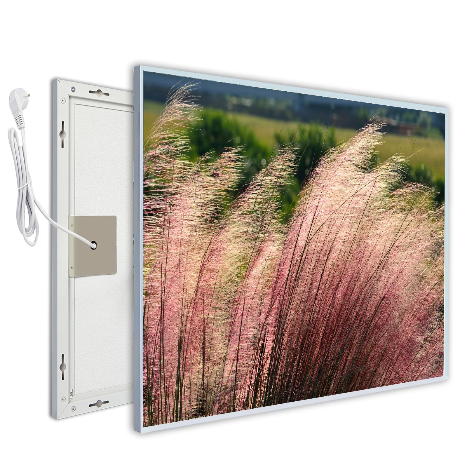 500*600mm T-300W Infrared Heating Panel Infrared Heater 100% Flame Retardant Material Rapid and Safe Heating With Bracket