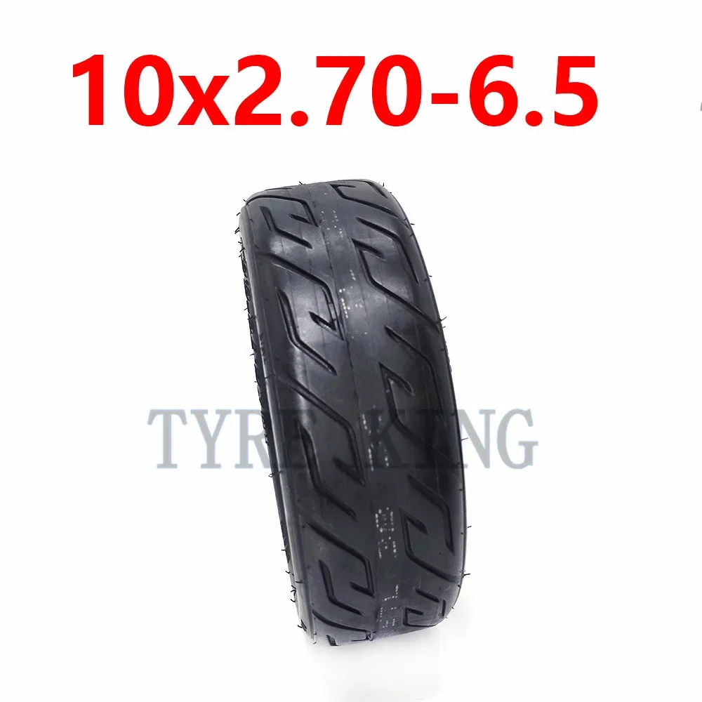 

Upgrade 10x2.70-6.5 Vacuum Explosion Proof Tyre for Electric Scooter Balance Scooter 10 Inch Thickened Tubeless Tire