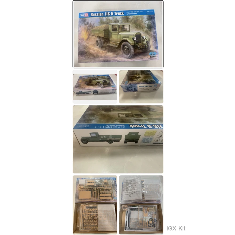 

Hobbyboss 83885 Масштабная модель 1:35 Российский грузовик-бронетранспортер ЗИС-5, пластиковый конструктор, набор для хобби и творчества