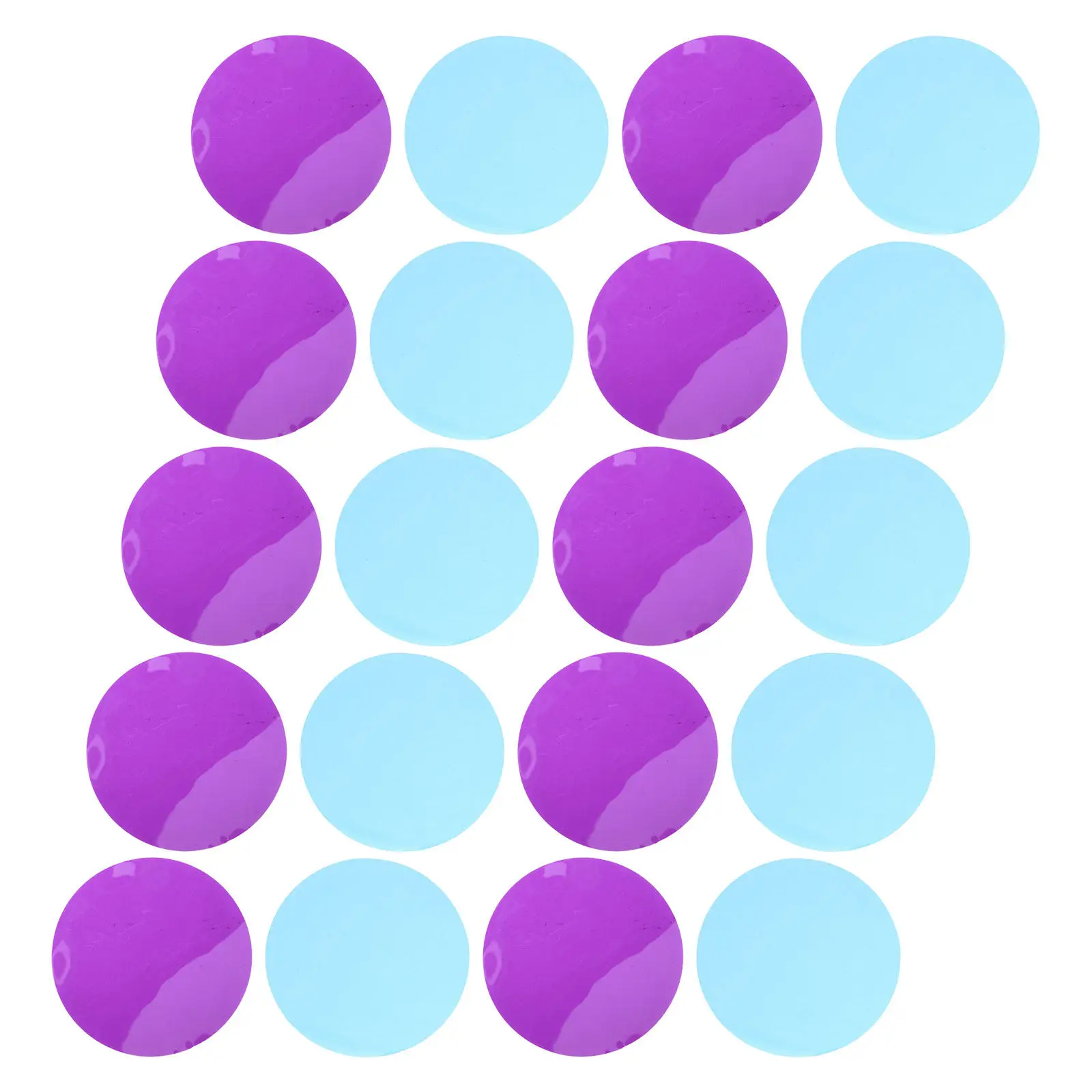 20Pcs Warm Light Filter Stickers Self Adhesive Ambient Tint Circles Gel Light Sheets 74Mm Colored Film for Spotlight Lamps