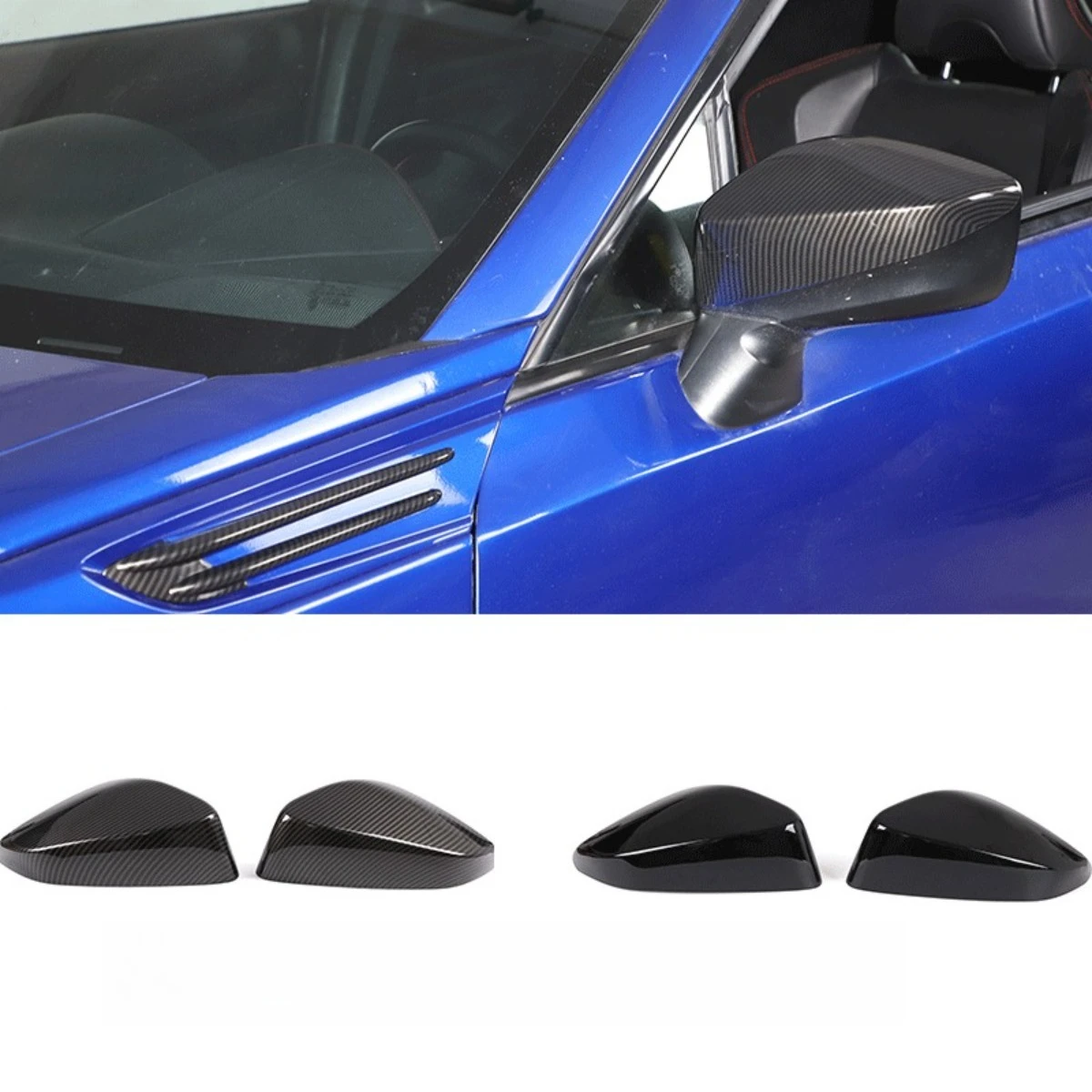 

For Toyota 86 Subaru BRZ 2012-2020 Car Rearview Protect Side Mirror Cover Body Kit Rearview Mirror Cover Trim Car Accessories