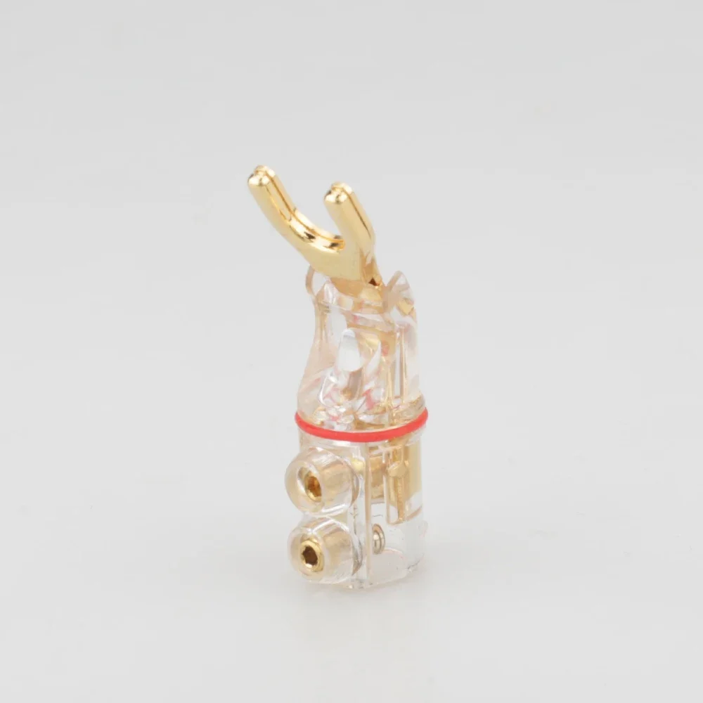 4 قطعة SY1524 WBT نمط Hifi الصوت Y المجرف موصل التوصيل محطة التوصيل لكابل مكبر الصوت